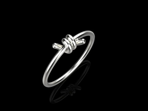 Wedding ring model 668 3D Print Model