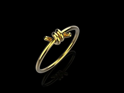 Wedding ring model 668 3D Print Model