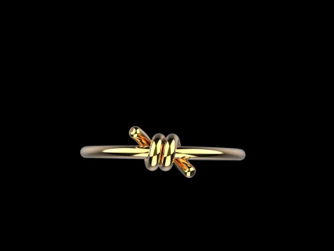 Wedding ring model 668 3D Print Model