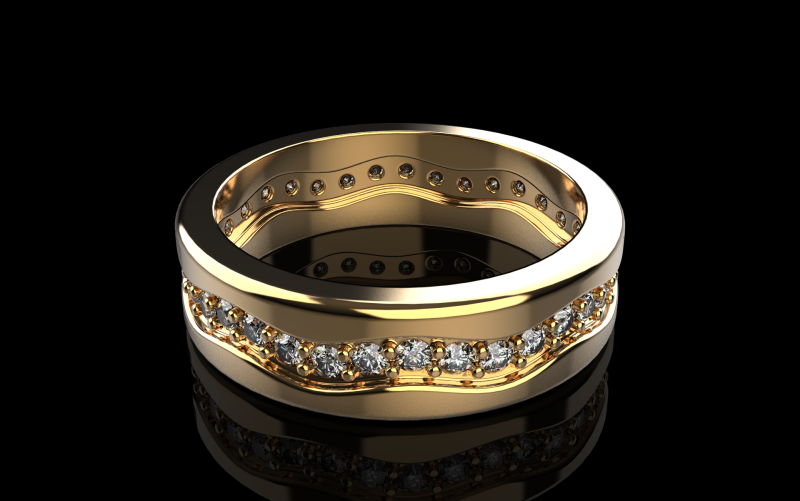 Model cincin kawin 667 Model Cetak 3D .c4d .max .obj .3ds .fbx .stl .blend 