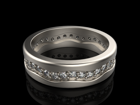 Model cincin kawin 667 Model Cetak 3D