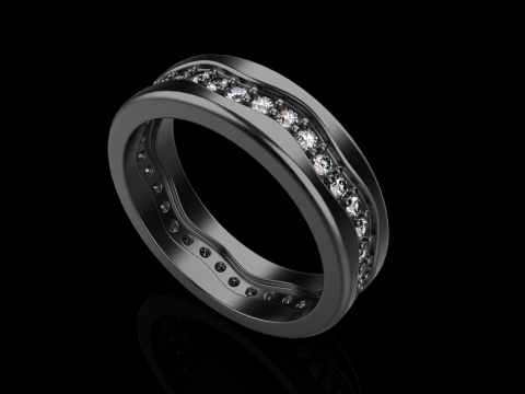 Model cincin kawin 667 Model Cetak 3D