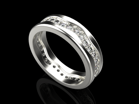 Model cincin kawin 667 Model Cetak 3D