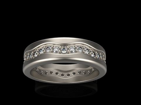 Model cincin kawin 667 Model Cetak 3D
