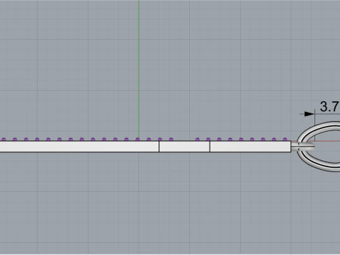 Cross model 666 3D Print Model