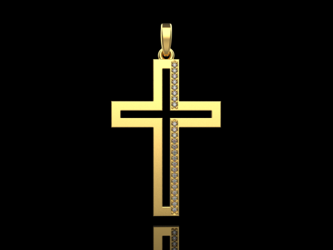 Cross model 666 3D Print Model