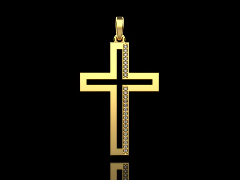 Cross model 666 3D Print Model