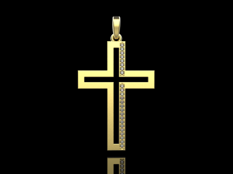 Cross model 666 3D Print Model