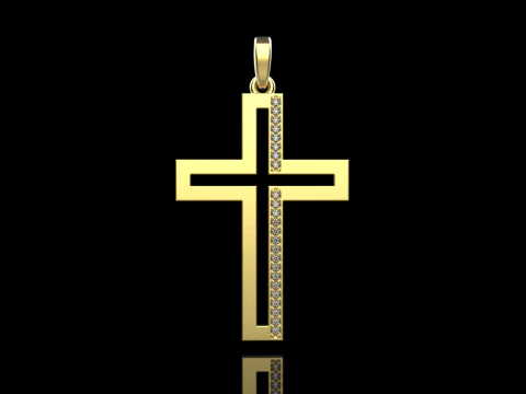 Cross model 666 3D Print Model