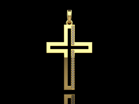 Cross model 666 3D Print Model