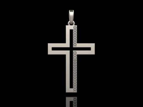 Cross model 666 3D Print Model