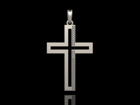 Cross model 666 3D Print Model