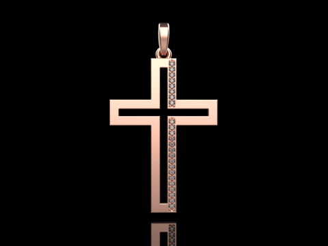 Cross model 666 3D Print Model