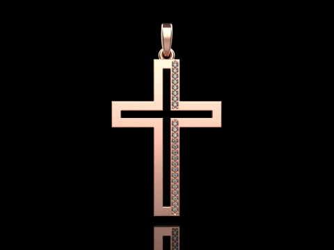 Cross model 666 3D Print Model