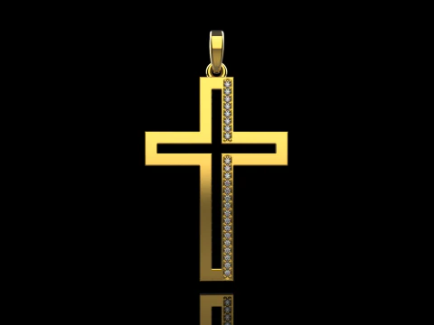 Cross model 666 3D Print Model
