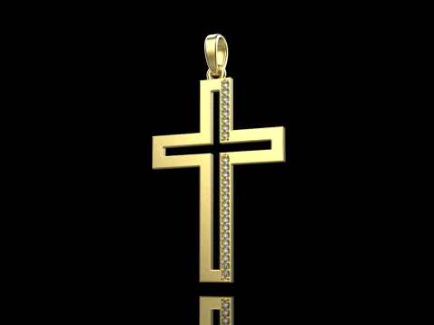 Cross model 666 3D Print Model