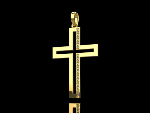 Cross model 666 3D Print Model