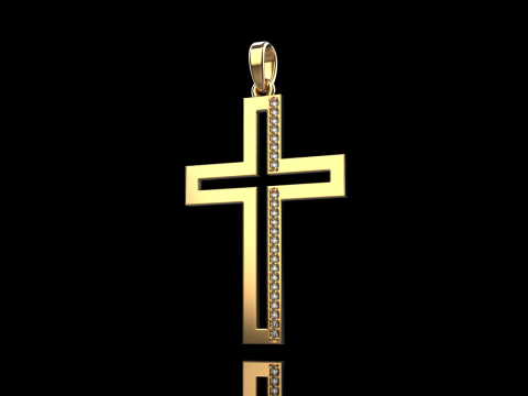 Cross model 666 3D Print Model