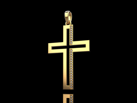 Cross model 666 3D Print Model