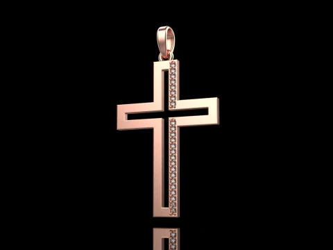 Cross model 666 3D Print Model