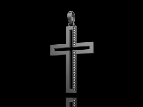 Cross model 666 3D Print Model