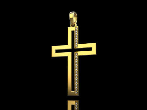 Cross model 666 3D Print Model