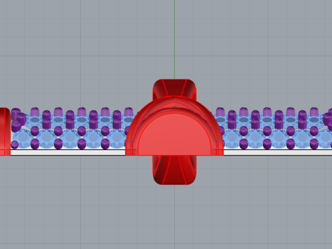 Cruz modelo 664 Modelo de impresión 3D