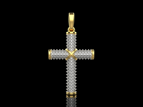 Cruz modelo 664 Modelo de impresión 3D