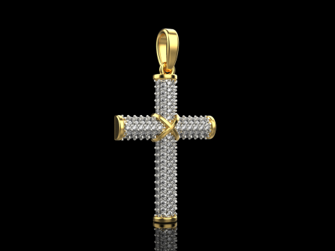 Cruz modelo 664 Modelo de impresión 3D