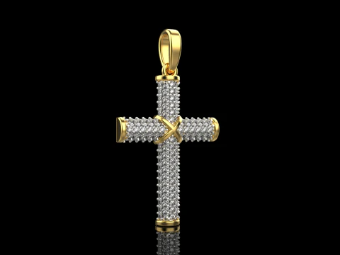 Cross model 664 3D Print Model
