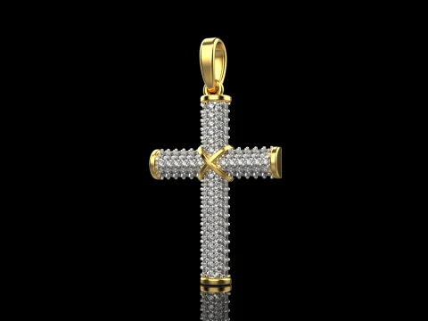 Cross model 664 3D Print Model