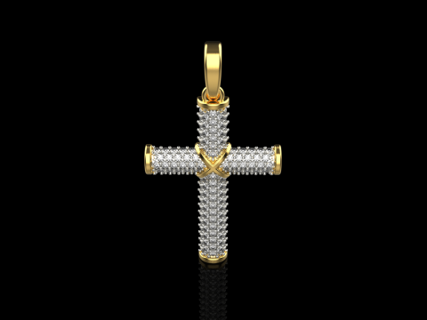 Cruz modelo 664 Modelo de impresión 3D