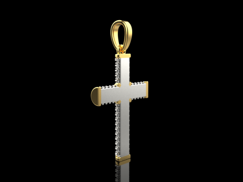 Cruz modelo 664 Modelo de impresión 3D