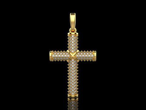 Cross model 664 3D Print Model