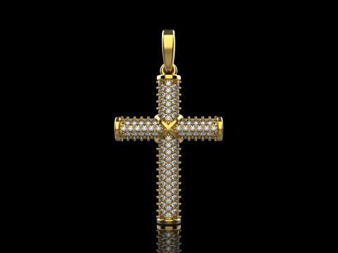 Cross model 664 3D Print Model