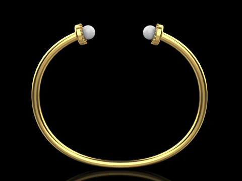 Pearl bracelet model 662 3D Print Model