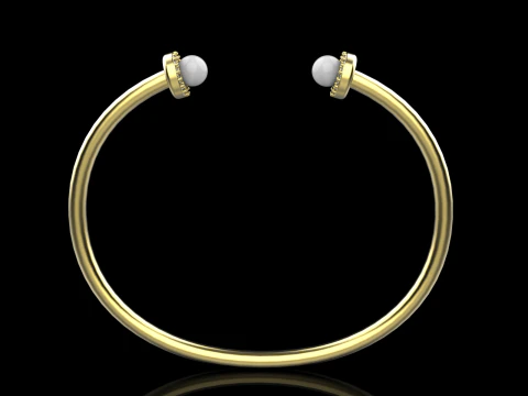 Pearl bracelet model 662 3D Print Model