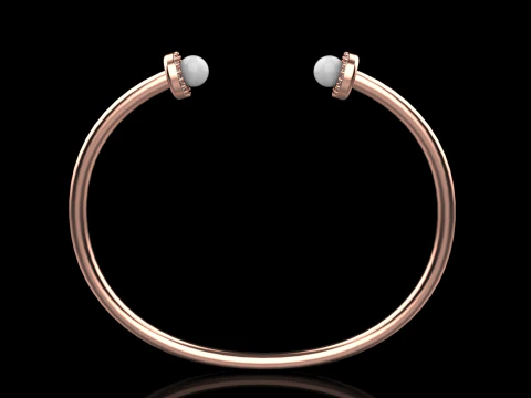 Pearl bracelet model 662 3D Print Model