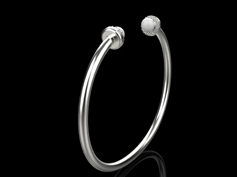 Pearl bracelet model 662 3D Print Model