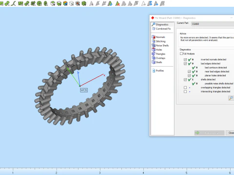 Eternity square princess ring model 660 3D Print Model