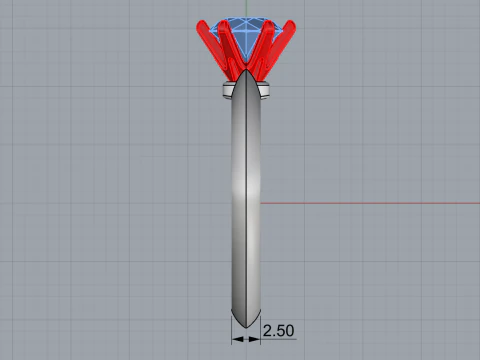 Engagement ring model 659 3D Print Model