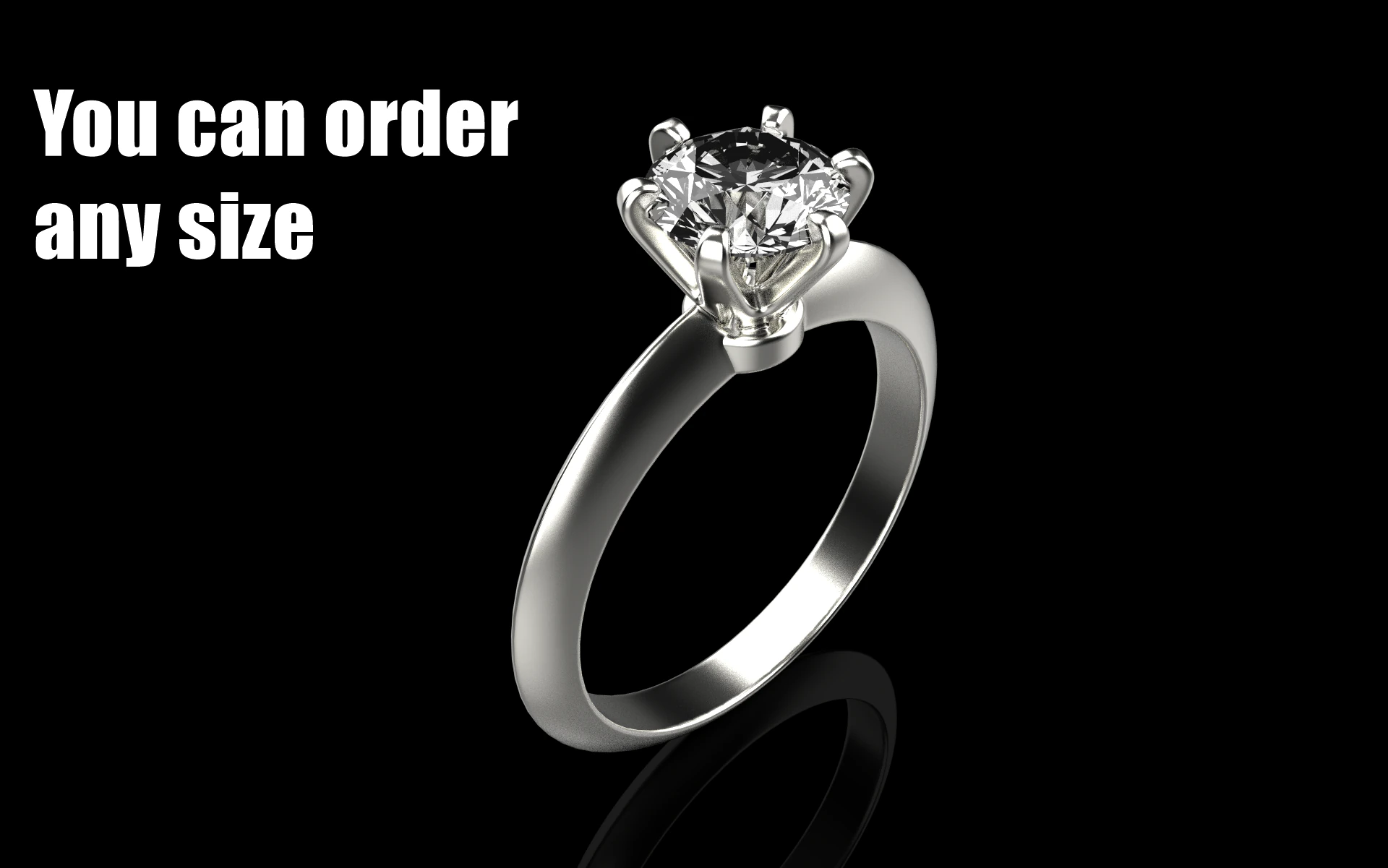 Engagement ring model 658 3D Print Model .c4d .max .obj .3ds .fbx .stl .blend