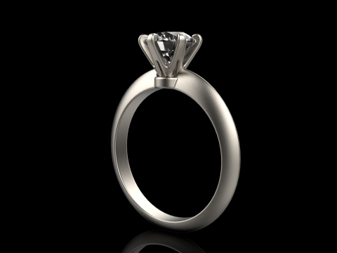 Engagement ring model 657 3D Print Model