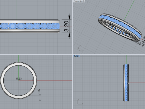 Wedding ethernity model 656 3D Print Model