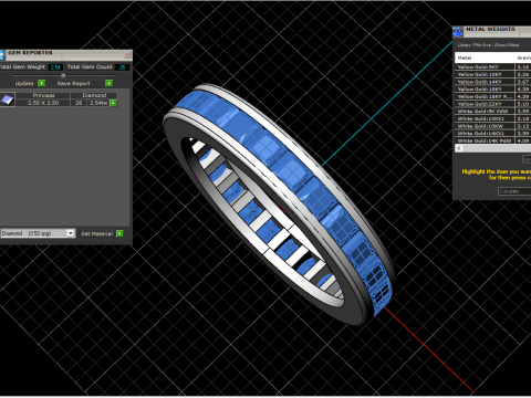 Pierścień wieczności model 654 Model do druku 3D