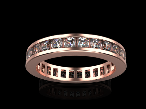 Pierścień wieczności model 654 Model do druku 3D