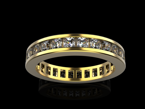 Pierścień wieczności model 654 Model do druku 3D