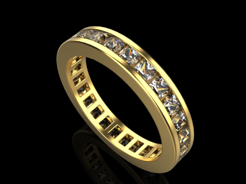 Pierścień wieczności model 654 Model do druku 3D