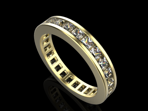 Pierścień wieczności model 654 Model do druku 3D