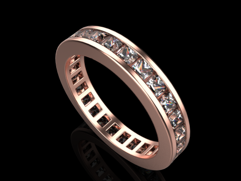 Pierścień wieczności model 654 Model do druku 3D